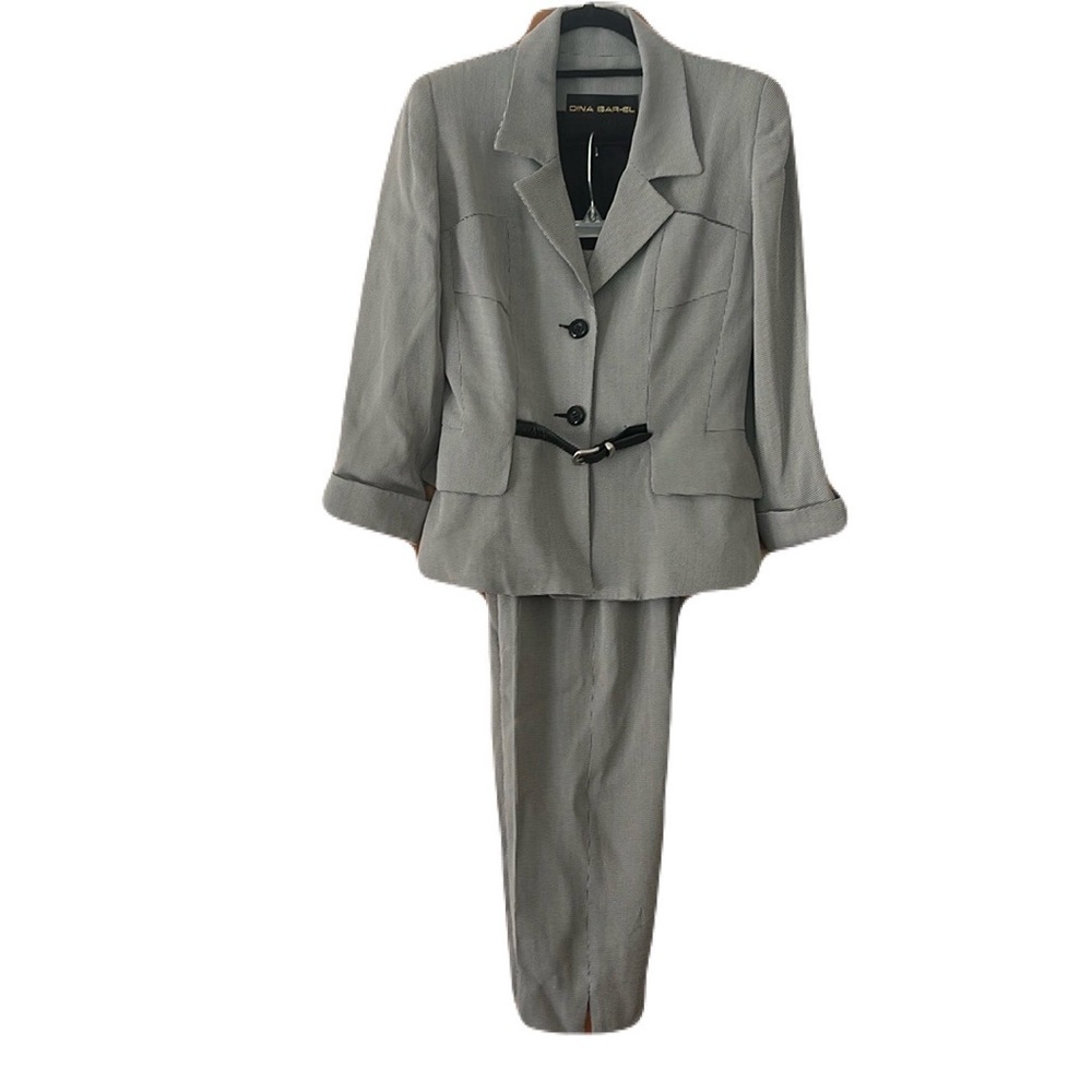 Vintage Dina Bar el Hudson Print Suits Set